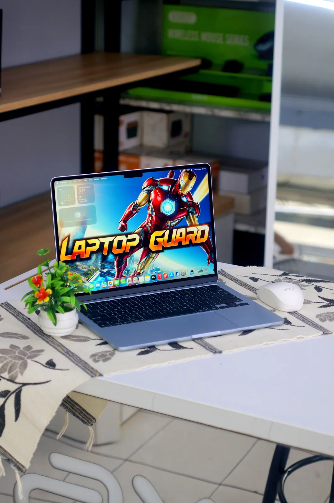 MACBOOK AIR M4 2025 GARANSI RESMI 13 Oktober 2026