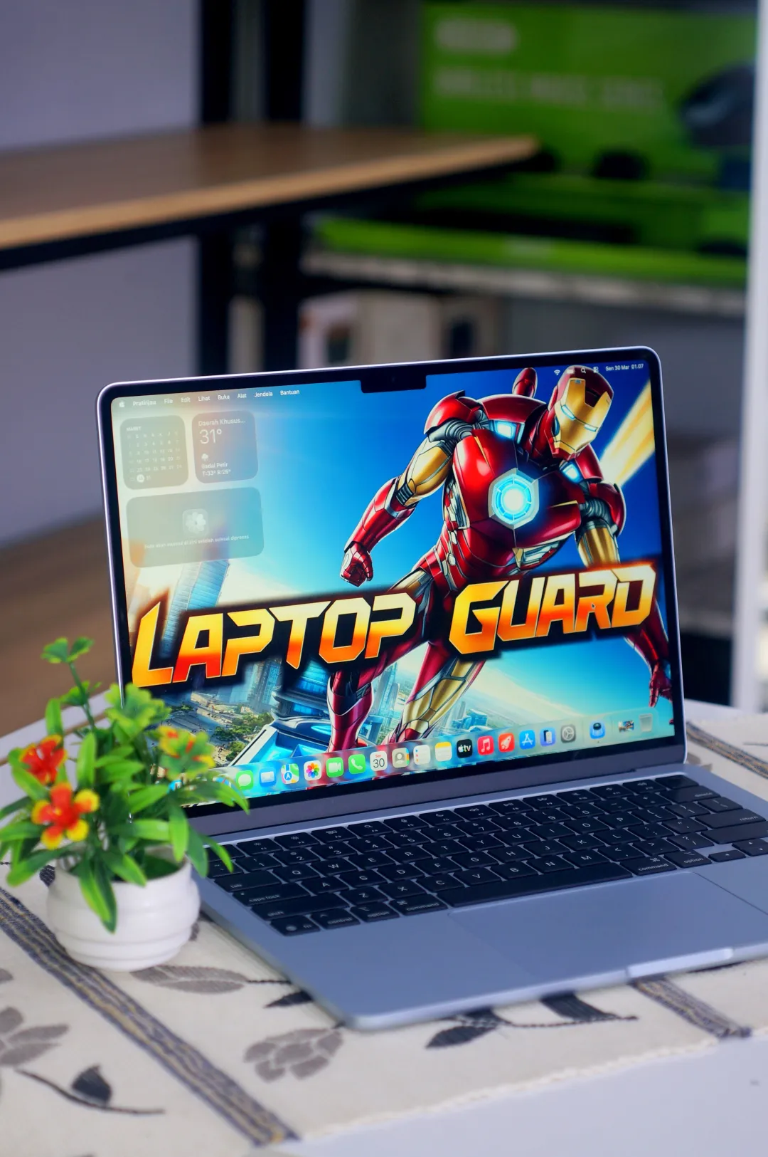 MACBOOK AIR M4 2025 GARANSI RESMI 13 Oktober 2026 foto 2