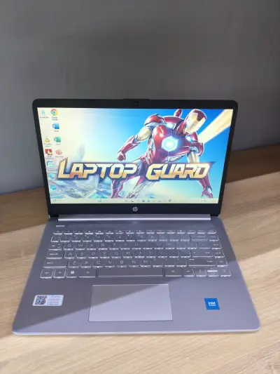 Laptop HP 14S 14S INTEL CELERON N4500 8GB SSD 256GB second di Jogja
