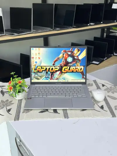 Laptop ASUS M1403Q M1403Q AMD RYZEN 7 5800H RAM 16GB SSD 512GB second di Jogja